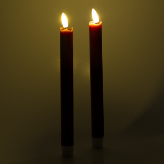 PerfectLED Led dinerkaars | PerfectLED | 23 cm (2 stuks, Bewegende vlam, Donker rood) AX5434530 K150303902 - 3