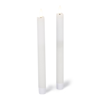 PerfectLED Led dinerkaars | PerfectLED | 23 cm (2 stuks, Bewegende vlam, Wit) AX5434500 K150303900 - 2