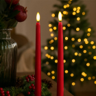 PerfectLED Led dinerkaars | PerfectLED | 27 cm | 2 stuks (Bewegende vlam, Timer, Rood) AX5441250 K151000974 - 3