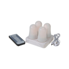PerfectLED Led kaars | PerfectLED | Ø 4.4 x 6.5 cm | 4 stuks (Oplaadbaar, Timer) AX5393000 K151002221 - 1