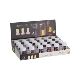 PerfectLED Led kaars | PerfectLED | Ø 7.5 x 10 cm (Batterijen, Timer, Wit) AX5393230 K151002225