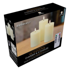 PerfectLED Led kaars | PerfectLED | 3 stuks (Bewegende vlam, Oplaadbaar, Warm wit licht, Wit) AX5444430 K151002237 - 2