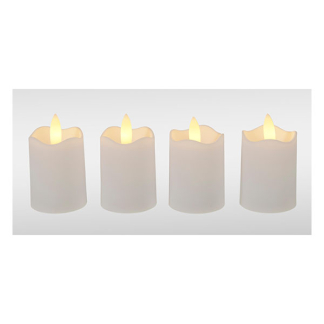 PerfectLED Led kaars | PerfectLED | 4 stuks (Bewegende vlam, Oplaadbaar, Wit) AX5393010 K151002222 - 5
