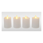 PerfectLED Led kaars | PerfectLED | 4 stuks (Bewegende vlam, Oplaadbaar, Wit) AX5393010 K151002222 - 5