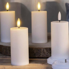 Led kaars | PerfectLED | 4 stuks (Timer, Oplaadbaar)