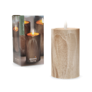 PerfectLED Led kaars | PerfectLED | 7.5 x 12.5 centimeter (Bewegende vlam, Batterijen, Timer, Bruin) AX5435920 K151000979 - 4