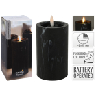 PerfectLED Led kaars | PerfectLED | 7.5 x 12.5 centimeter (Bewegende vlam, Batterijen, Timer, Zwart) AX5435720 K151000977 - 4