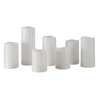 PerfectLED Led kaars | PerfectLED | 7 stuks (Batterijen, Timer, Binnen/Buiten, Afstandsbediening, Warm wit licht, Wit) AX5393220 K151002224