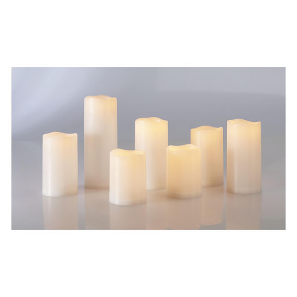 PerfectLED Led kaars | PerfectLED | 7 stuks (Batterijen, Timer, Binnen/Buiten, Afstandsbediening, Warm wit licht, Wit) AX5393220 K151002224 - 2