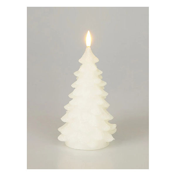 PerfectLED Led kaars | PerfectLED | Kerstboom (Bewegende vlam, Batterijen, Timer, Warm wit licht, Glitter) AX5438520 K151002231 - 1