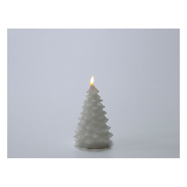 PerfectLED Led kaars | PerfectLED | Kerstboom (Bewegende vlam, Batterijen, Timer, Warm wit licht, Glitter) AX5438520 K151002231 - 2