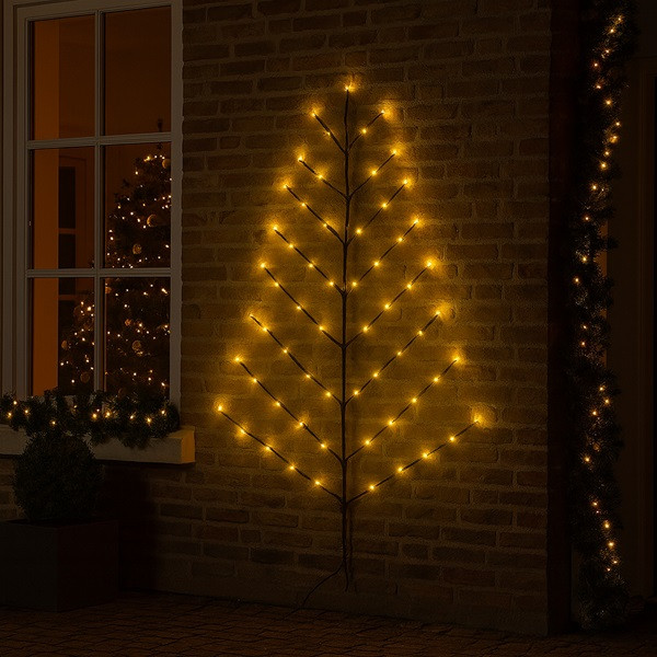 PerfectLED Led kerstboom | PerfectLED | 1 meter (68 leds, Muurdecoratie, Timer, Binnen/Buiten) AXF205830 K151001019 - 4