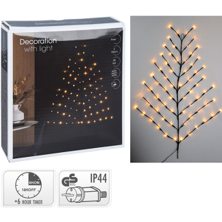 PerfectLED Led kerstboom | PerfectLED | 1 meter (68 leds, Muurdecoratie, Timer, Binnen/Buiten) AXF205830 K151001019 - 4