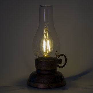 PerfectLED Led lantaarn | PerfectLED | 20.5 cm (Glas/metaal, Batterijen, Retro, Binnen) XX8110930 K151000766 - 2