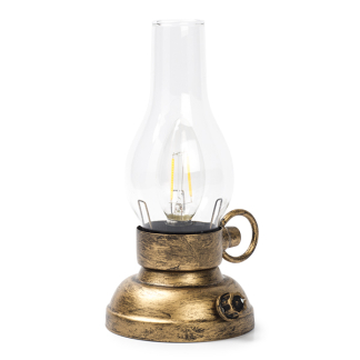 PerfectLED Led lantaarn | PerfectLED | 20.5 cm (Glas/metaal, Batterijen, Retro, Binnen) XX8110930 K151000766 - 3