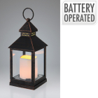 PerfectLED Led lantaarn met kaars | PerfectLED | 23 cm (Timer, Batterij, Binnen/Buiten, Koper) ANX000120 K151001006 - 3