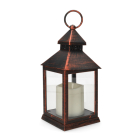 PerfectLED Led lantaarn met kaars | PerfectLED | 23 cm (Timer, Batterij, Binnen/Buiten, Koper) ANX000120 K151001006 - 2