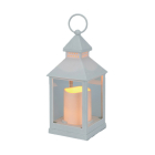 PerfectLED Led lantaarn met kaars | PerfectLED | 23 cm (Timer, Batterij, Binnen/Buiten, Wit) ANX000100 K151001008 - 1