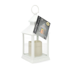 PerfectLED Led lantaarn met kaars | PerfectLED | 23 cm (Timer, Batterij, Binnen/Buiten, Wit) ANX000100 K151001008 - 5
