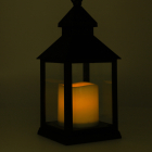 PerfectLED Led lantaarn met kaars | PerfectLED | 23 cm (Timer, Batterij, Binnen/Buiten, Zwart) ANX000110 K151001007 - 3