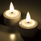 PerfectLED Led waxinelichtje | PerfectLED | 4 stuks (Bewegende vlam, Oplaadbaar, Inclusief oplaadstation, Wit) XX8114170 K151000855 - 6