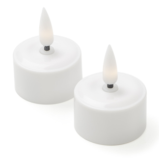 PerfectLED Led waxinelichtje | PerfectLED | 4 stuks (Bewegende vlam, Oplaadbaar, Inclusief oplaadstation, Wit) XX8114170 K151000855 - 5