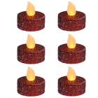 PerfectLED Led waxinelichtje | PerfectLED | 6 stuks (Batterijen, Rood) AX5990660 K151000982 - 1
