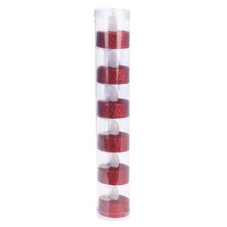 PerfectLED Led waxinelichtje | PerfectLED | 6 stuks (Batterijen, Rood) AX5990660 K151000982 - 4