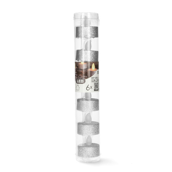 PerfectLED Led waxinelichtje | PerfectLED | 6 stuks (Batterijen, Zilver) AX5990620 K151000981 - 4