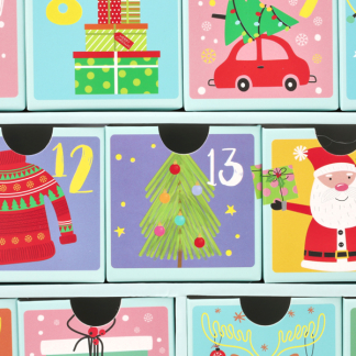 PerfectLED Lege adventskalender | PerfectLED | 24 vakjes (Herbruikbaar, Kerstboom) ABD110770 K151000995 - 3