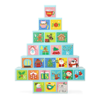 PerfectLED Lege adventskalender | PerfectLED | 24 vakjes (Herbruikbaar, Kerstboom) ABD110770 K151000995 - 2