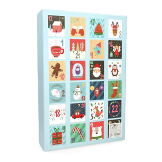 PerfectLED Lege adventskalender | PerfectLED | 24 vakjes (Herbruikbaar, Rechthoek) ABD110720 K151000993 - 2