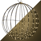 Lichtbol kerst | Ø 40 cm (240 leds, Extra warm wit, Metaal)