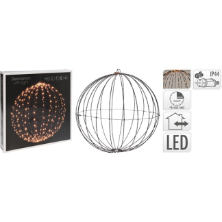 PerfectLED Lichtbol kerst | Ø 40 cm (240 leds, Extra warm wit, Metaal) AX2200200 K150303792 - 4