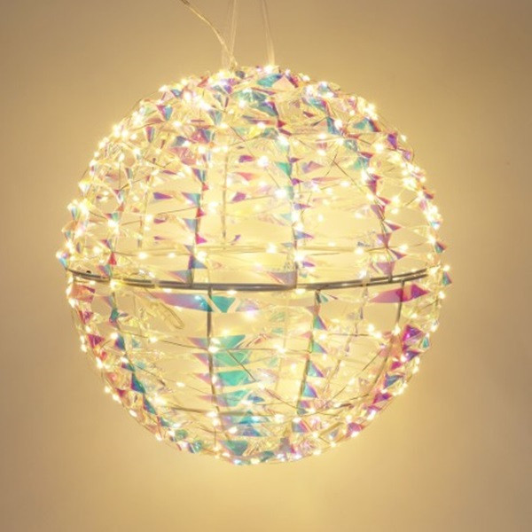 PerfectLED Lichtbol kerst | PerfectLED | Ø 30 centimeter  (300 leds, Timer, Warm wit, Kunststof/ijzer, Binnen/Buiten, Multicolor) AMZ112585 K151000787 - 1