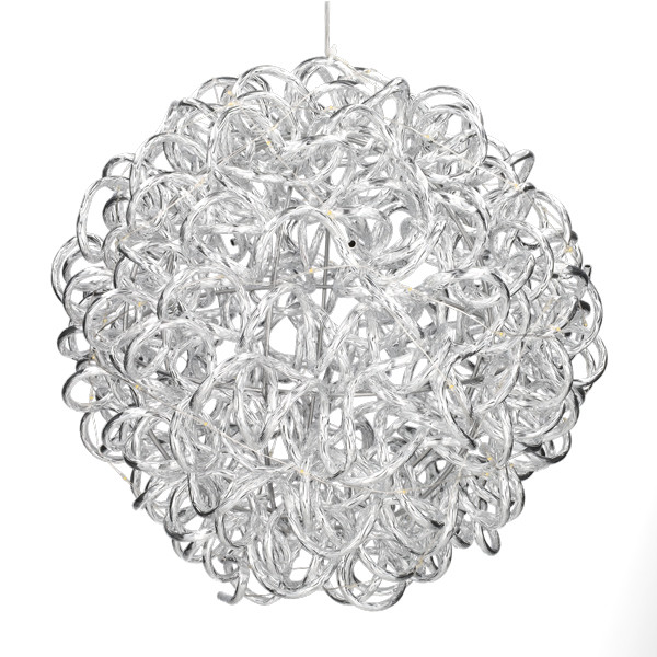 PerfectLED Lichtbol kerst | PerfectLED | Ø 30 cm (100 leds, Warm wit, Timer, Binnen/Buiten, Zilver) AMZ130300 K151001018 - 1