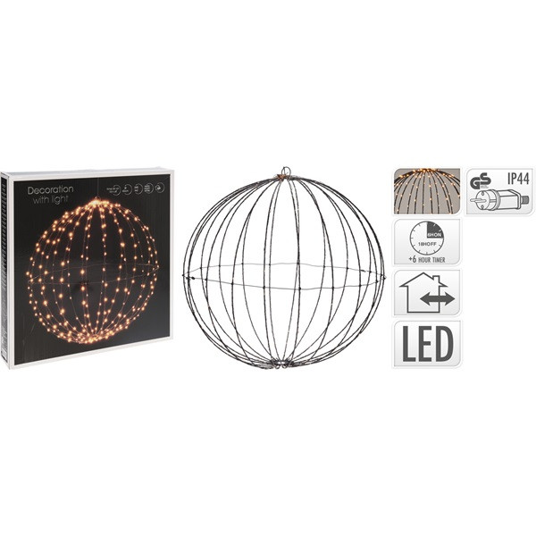 PerfectLED Lichtbol kerst | PerfectLED | Ø 40 cm (240 leds, Extra warm wit, Metaal) AMZ141260 AX2200200 K150303792 - 4