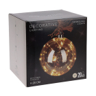 PerfectLED Lichtbol kerst | PerfectLED | 20 cm (20 leds, Batterijen, Timer, Bruin, Binnen) AAB200060 K151001005 - 4