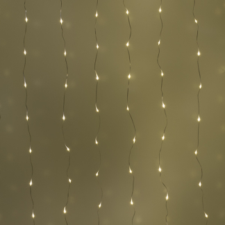 PerfectLED Lichtgordijn | 190 x 90 centimeter (200 LEDs, 8 lichtprogramma’s, Binnen/Buiten) AX9636120 K150302790 - 