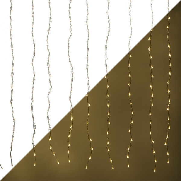 PerfectLED Lichtgordijn | 6 meter (320 leds, 5 lichtfuncties, Binnen/Buiten, Warm wit) AX8405810 K150302759 - 1