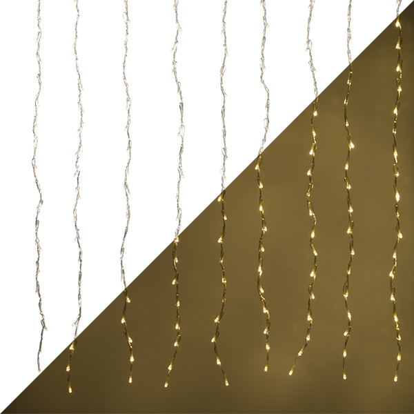 PerfectLED Lichtgordijn | 7 meter (220 leds, 5 lichtfuncties, Binnen/Buiten, Warm wit) AX8405800 K150302758 - 1