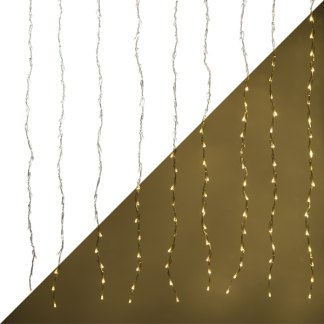 PerfectLED Lichtgordijn | 7 meter (220 leds, 5 lichtfuncties, Binnen/Buiten, Warm wit) AX8405800 K150302758