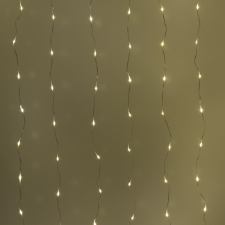PerfectLED Lichtgordijn | 90 x 90 centimeter (100 leds, 8 lichtprogramma’s, Binnen/Buiten) AX9636100 K150302789 - 3