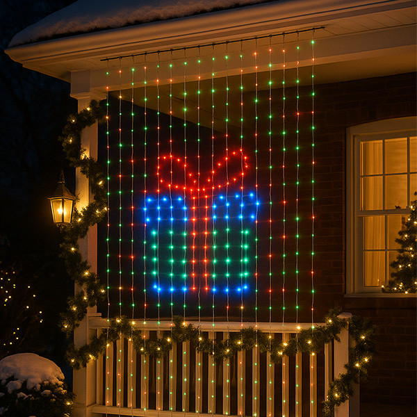 PerfectLED Lichtgordijn met app | PerfectLED | 2 x 2 meter (400 led, Designs, Gekleurd, Binnen) AGB100000 K151200181 - 3