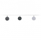 PerfectLED Lichtslinger | Bal (10 LED's, Batterijen, Grijs/wit) AXS000810 K150101102 PerfectLED Lichtslinger | Bal (10 LED's, Batterijen, Grijs/wit) AXS000810 K150101102