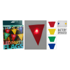 PerfectLED Lichtslinger vlaggenlijn | PerfectLED | 5 meter (10 leds, Batterijen, Gekleurd) 109500680 K170106018 - 2