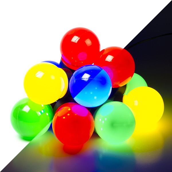 PerfectLED Lichtsnoer | PerfectLED | 7.5 meter (10 led's, IP44, Gekleurd) C46990640 K150301037 - 1
