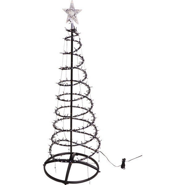 PerfectLED Metalen kerstboom met verlichting | PerfectLED | 1.5 meter (524 leds, 15 lichtfuncties, Watervaleffect, Binnen/Buiten) AGL002140 K151002146 - 1