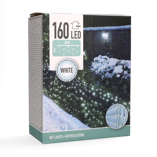 PerfectLED Netverlichting | 2 x 1 meter | PerfectLED (160 leds, Binnen/Buiten, Koud wit) AX8400300 K151200191 - 7