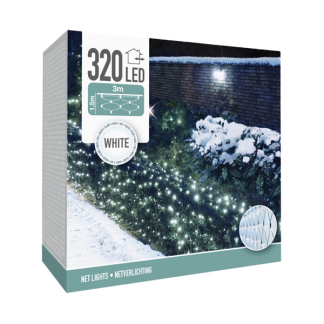 PerfectLED Netverlichting | 3 x 1.5 meter | PerfectLED (320 leds, Binnen/Buiten, Koud wit) AX8400310 K151200192 - 4